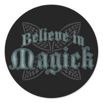 Believe Round Stickers
