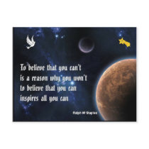 Believe that you can postcards by writepeople Believe that you can postcards