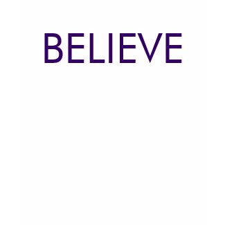 Melanie Oudin BELIEVE t shirt