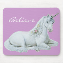 Believe Unicorn Mousepad 