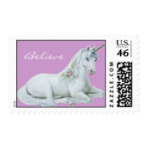 Believe Unicorn Postage
