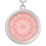 BELIEVE YOU CAN - 3 Word Quote Necklace