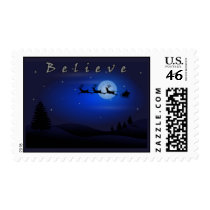 Believe your dreams will come true holiday Stamp