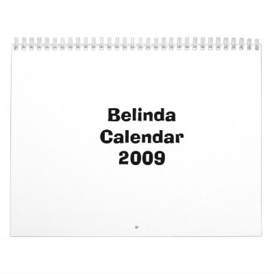 Belinda Calendar 2009 by BelindaJane