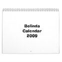 Belinda Calendar 2009