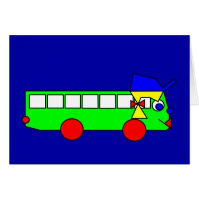 Belinda the Bus Cards by lonvig