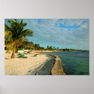 Belize Beach Poster