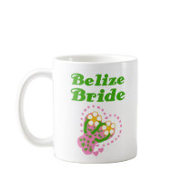 Belize Bride mugs