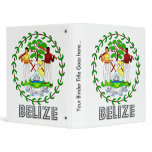 Belize Coat of Arms Binders