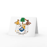 Belize Coat of Arms Greeting Card
