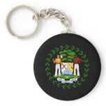 Belize Coat of Arms keychains