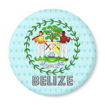 Belize Coat of Arms Fridge Magnet