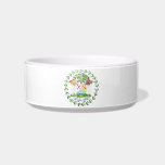 Belize Coat Of Arms Pet Food Bowl