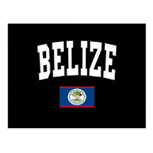 Belize College Style Postcard