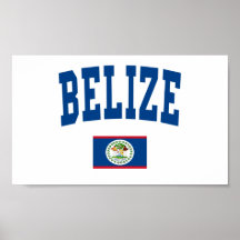 Belize College Style Poster