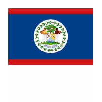 Belize Flag and Map T-Shirt