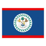 Belize Flag Invitations