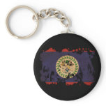 Belize Flag Key Chain