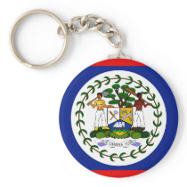 Belize Flag Keychain