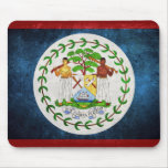Belize Flag Mousepad