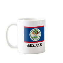 Belize Flag mugs