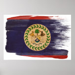 Belize Flag Posters