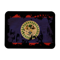 Belize Flag Rectangular Magnets