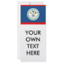 Belize Flag Custom Rack Cards