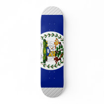 Belize Flag Skate Board Deck