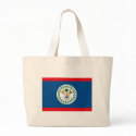 Belize Flag Tote Bag