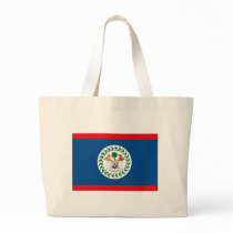 Belize Flag Tote Bag