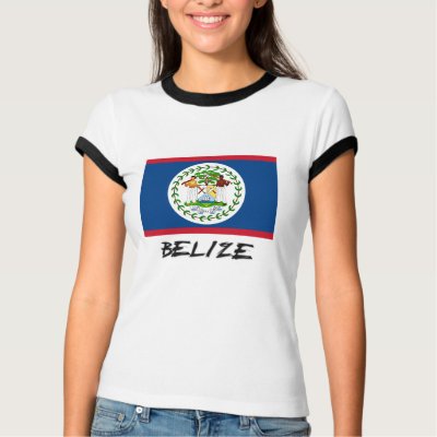 Belize Flag T Shirts by