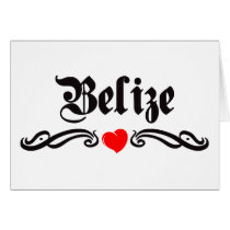 Belize Greeting Card