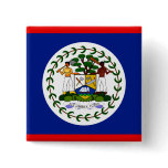 Belize High quality Flag Buttons