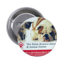 Belize Humane Society Buttons