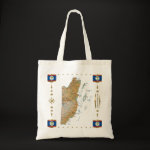 Belize Map Flag Border Bag