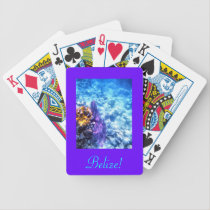 Belize Purple Sea Fan Playing Cards playing cards