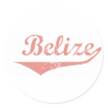 Belize Revolution Style Sticker