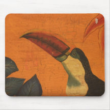 Belize Rustic Toucan 1 Mouse Pad