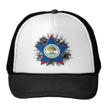 Belize Star Mesh Hats
