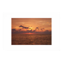 Belize Sunrise posters