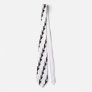 Belize Trendy Peace Sign with Belizean map Necktie