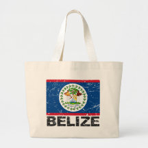 Belize Vintage Flag Bags