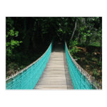 Belize Wooden Bridge Postcard