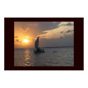 Belizean Sunset posters
