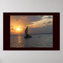 Belizean Sunset Print