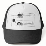 Bell 47 Helicopter Mesh Hats