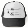 Bell 47 Helicopter Mesh Hats