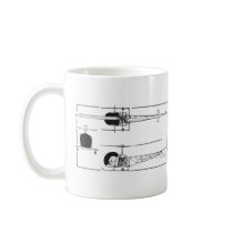 Bell 47 Helicopter Mug