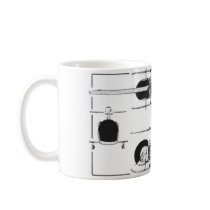 Bell 47 Helicopter mugs by iflytandemrotor Bell 47 Helicopter mugs